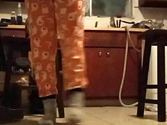 grey does kinky yoga stretches 😏