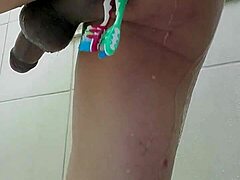 Intriguing anal play with toys