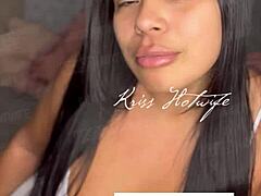 Questions and Answers with Tanned Brunette Hotwife