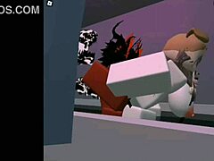 Rosex Demon Riding with Rough and Sexy Emotions