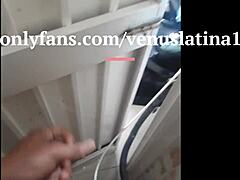 Friend Spies As I Deepthroat Him Passionately