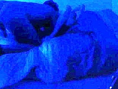 Slim white girl gets DOUBLE BLUNT BBC interracial action