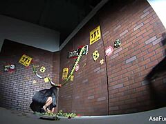 Asa Akira Zombie Behind The Scenes