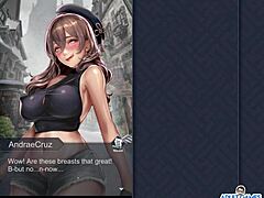 Cum on my big tits in kinky anime action.