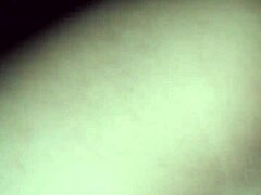 A couple enjoys an intimate ride in their hotel room