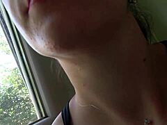 sexy giantess anna plays with tiny man 4k