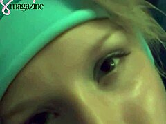 Erotic blonde Nicole flaunts her slim, sexy body. Wanna see her topless in the bedroom? 😍