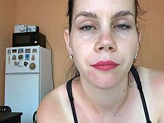 sexy giantess anna plays with tiny man 4k