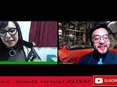 Gabriela and Ella in Webcam Podcast with Mr. O.
