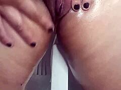 Steamy solo session: MILF indulges in self-pleasure