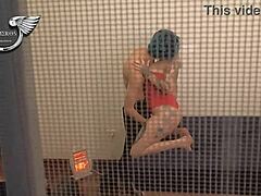 Deliver your girlfriend to me for some fun, the cuckold says backstage