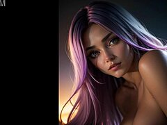 pink haired teens in sex compilation