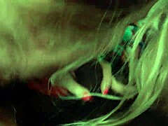 sloppy blowjob with handjob action here.