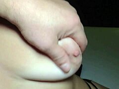 fucking the hot college girl bareback, her natural tits bouncing 😍