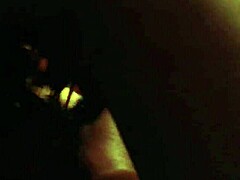 hoe sucking that fat black dick in hotel 😍