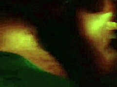 hoe sucking that fat black dick in hotel 😍