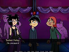 Emotional Date With Hot Goth Amity Park In Parody