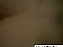 Diamond Gets Wet and Wild in the Shower