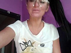 engaging in role play scenarios with dominant milf and submissive brunette