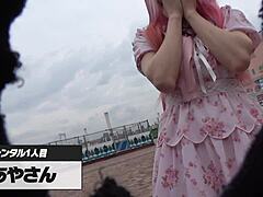 Asian Japanese Blowjob With Toys And Creampie