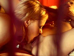 Sensual Lesbian Pussy Licking.
