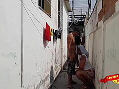 I drilled the maid's ass in the backyard and finished in her mouth! 😈