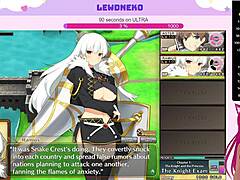 Vtuber Lewdneko Plays Evenicle Part 3 with Moaning Creampie