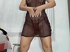 mirelladelicia trying on new outfits, stripping down slow for fun