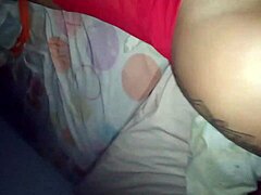 I have passionate sex with a beautiful shemale in a red dress