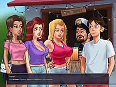 I can't believe I messed up the big tits scene in summertime saga