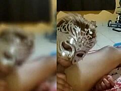 Anpaulg's rich and sensual moans from sexy milf in blowjob scene