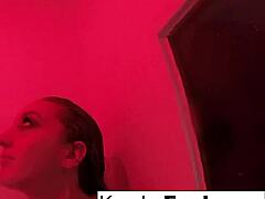 hot kendra cole masturbates in the shower