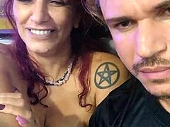 Alemão And Melissa Fuck Intensely Backstage