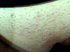 Face mask on, black dildo in mouth, getting wild with toys and bondage! 🔥