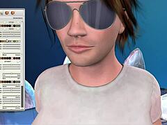 Intense anal and blowjob in 3d gay villa, assfucking hard