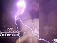 Horny Brunette Calls African Guy for Intense Beach Fuck