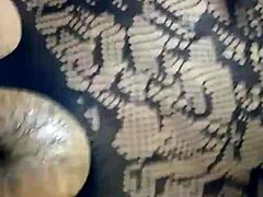 close up pov of licking pussy and creampie after jacking off