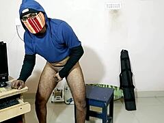 Terror Man Cums Late but Still Watches Porn Obsessively