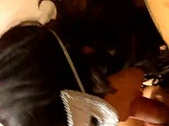 Masked Amateur Delivers Blowjob and Cumshot on Boobs