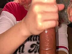 Harley quinn bent over riding big black cock in tight pussy cowgirl style