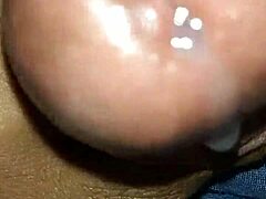 Big dick unleashes massive cumshot