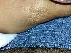 Big dick unleashes massive cumshot