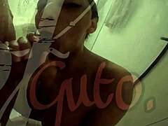 Tattooed bia morena gives sloppy blowjob to big cock