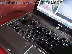 Asian Woman Alone At Home Watches Porn And Masturbates To Orgasm