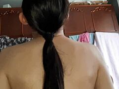 I Fuck My Girlfriend With Strapon Early Morning Before Work, Spanking And Dripping Orgasm