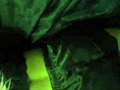 She chats with husband while taking a big cock bent over