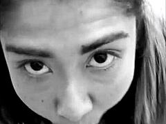 final feliz conejita sensual latina facial 😊