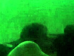 Intimate Spooning Sex in Car Parked at Park