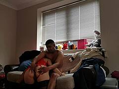 Cheating Milf Licks Ass in Interracial Homemade Video