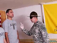 Yes, drill sergeant in gay porn